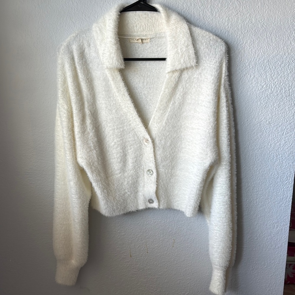 Cozy White Women's Sweater